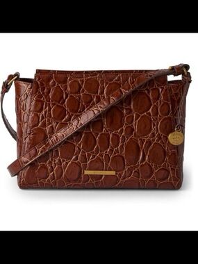 NWT Brahmin Hillary Barnard sparkling cider crossbody bag luxury